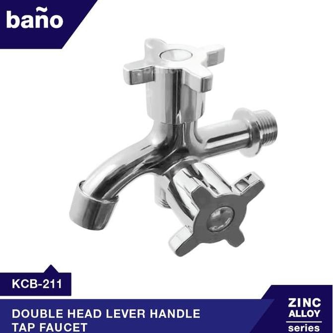 BARU KRAN AIR CABANG 2 DOUBLE KERAN SHOWER KERAN MESIN CUCI