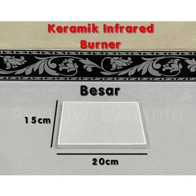 Ceramic Keramik Infrared Gas Lpg Keramik Burner Kebab