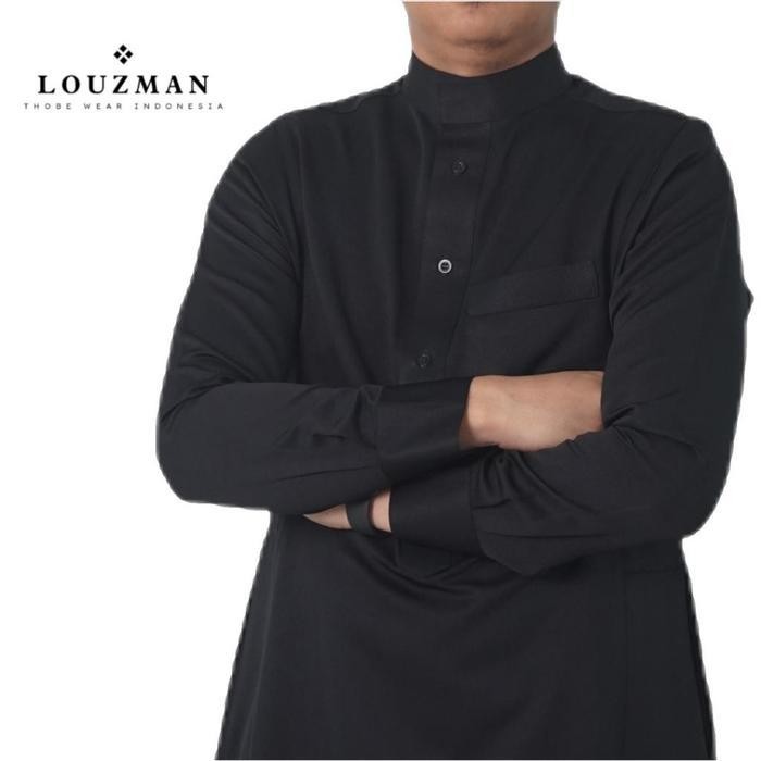 Louzman Azhar Thobe / Tub / Gamis / Jubah Slimfit Dewasa