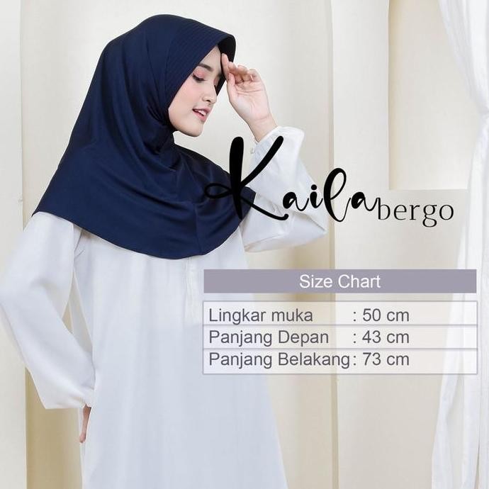 HIJAB INSTAN /JILBAB BERGO ELTU /KAILA BERGO ELTU