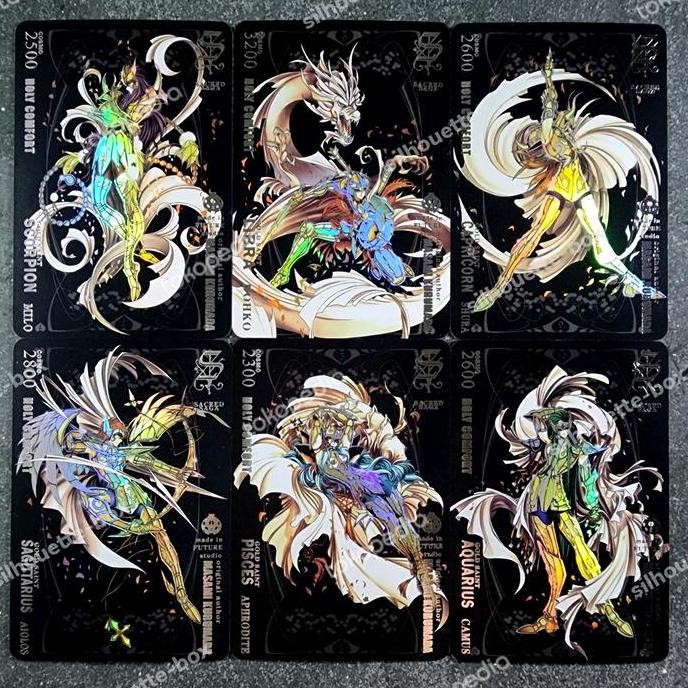 Saint Seiya Sacred Saga 12 Gold Saints Hologram Card