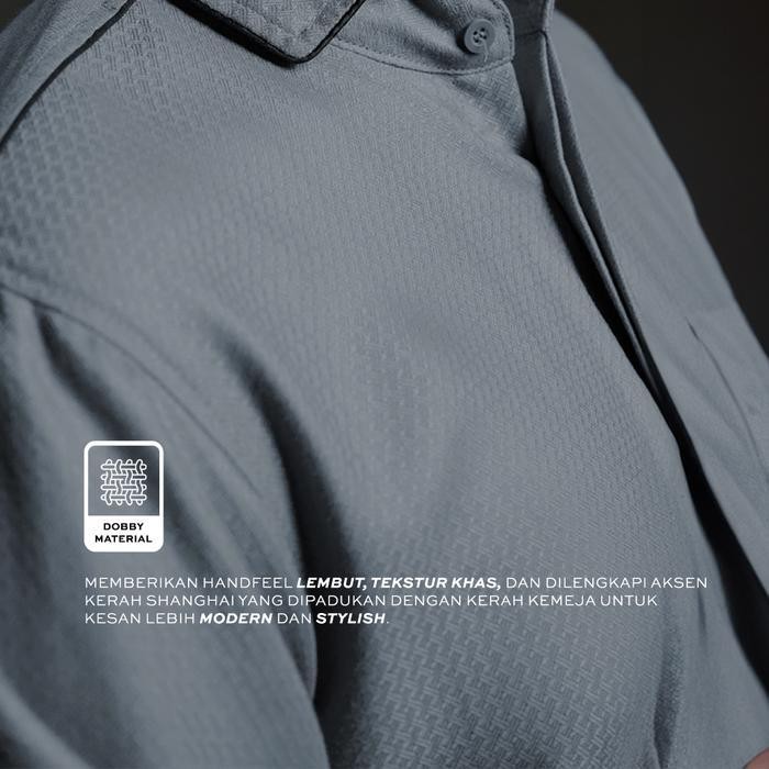 Gerai Hawa - Faateer Kemeja Pria Lengan Panjang Baju Koko