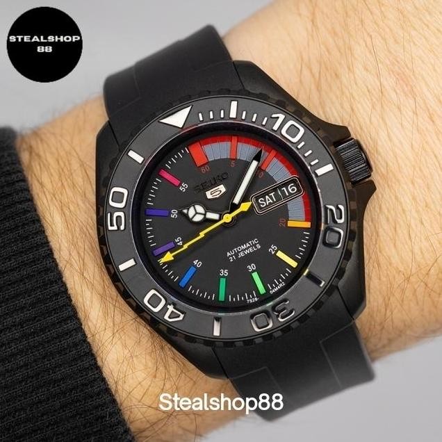 Baru Seiko Submariner Stealth Rainbow NH36 DayDate SubmarinerIndo