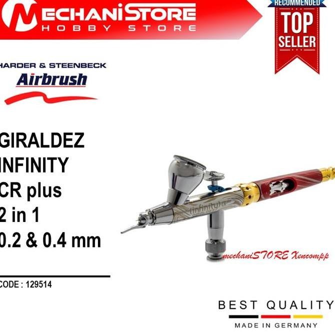 

AIRBRUSH HARDER & STEENBECK GIRALDEZ INFINITY CRplus 2 in 1 0.2 & 0.4
