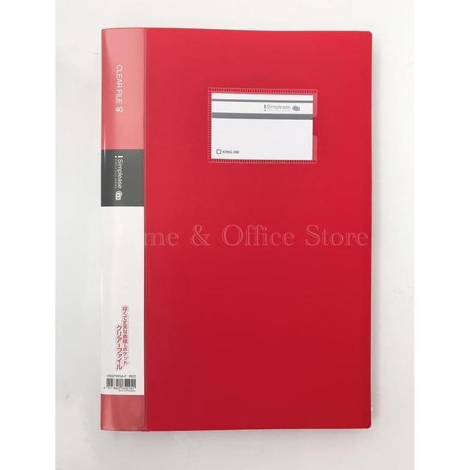 

New Clear File King Jim Folio 176SPWGA-F / Clear Holder Folio F4