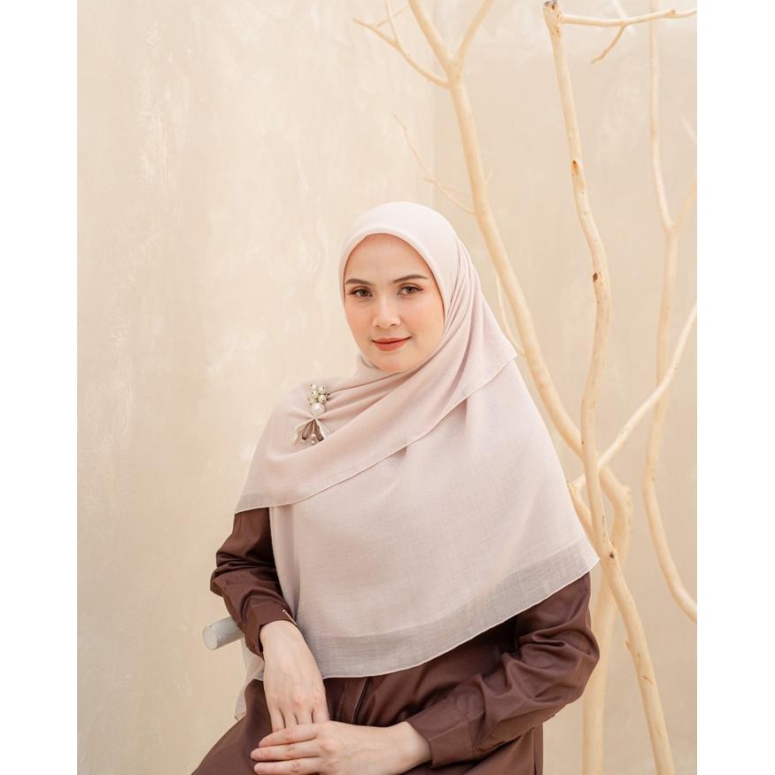 RHS Zysku Xena | Miracle Voile Scarf Syari Jahit Tepi - 19 warna | Kerudung Voal Segi Empat Besar 14