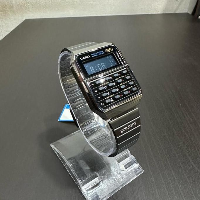 

Baru Casio Calculator Tali Rantai Full Steel CA 500WEGG-1B / CA500WEGG-1B