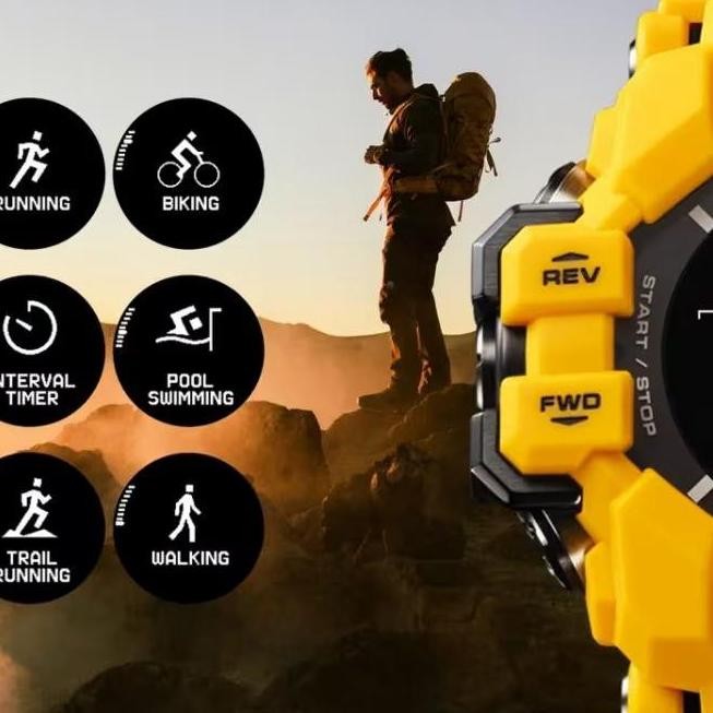 Baru Casio Gshock New Rangeman Smartwatch GPR H1000-9 / GPRH1000-9