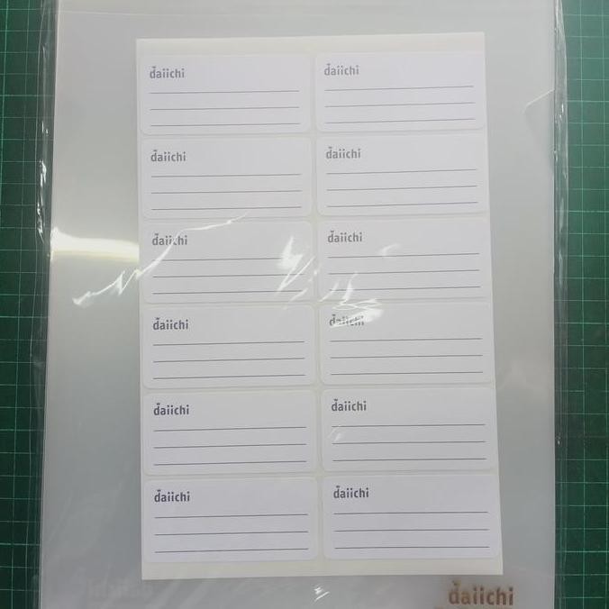 

New Map L Daichi Uk A4 atau Folio Warna Bening