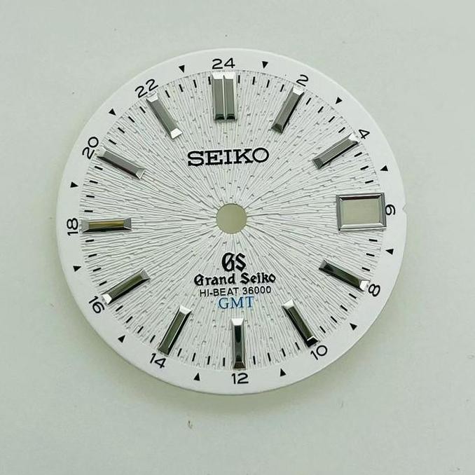 Baru Seiko Mod Seiko GS GMT Dial NH34 28.5