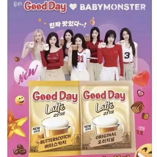 

Baru Kopi Good Day LATTE ORIGINAL BUTTERSCOTCH RENCENG PROMO !!!