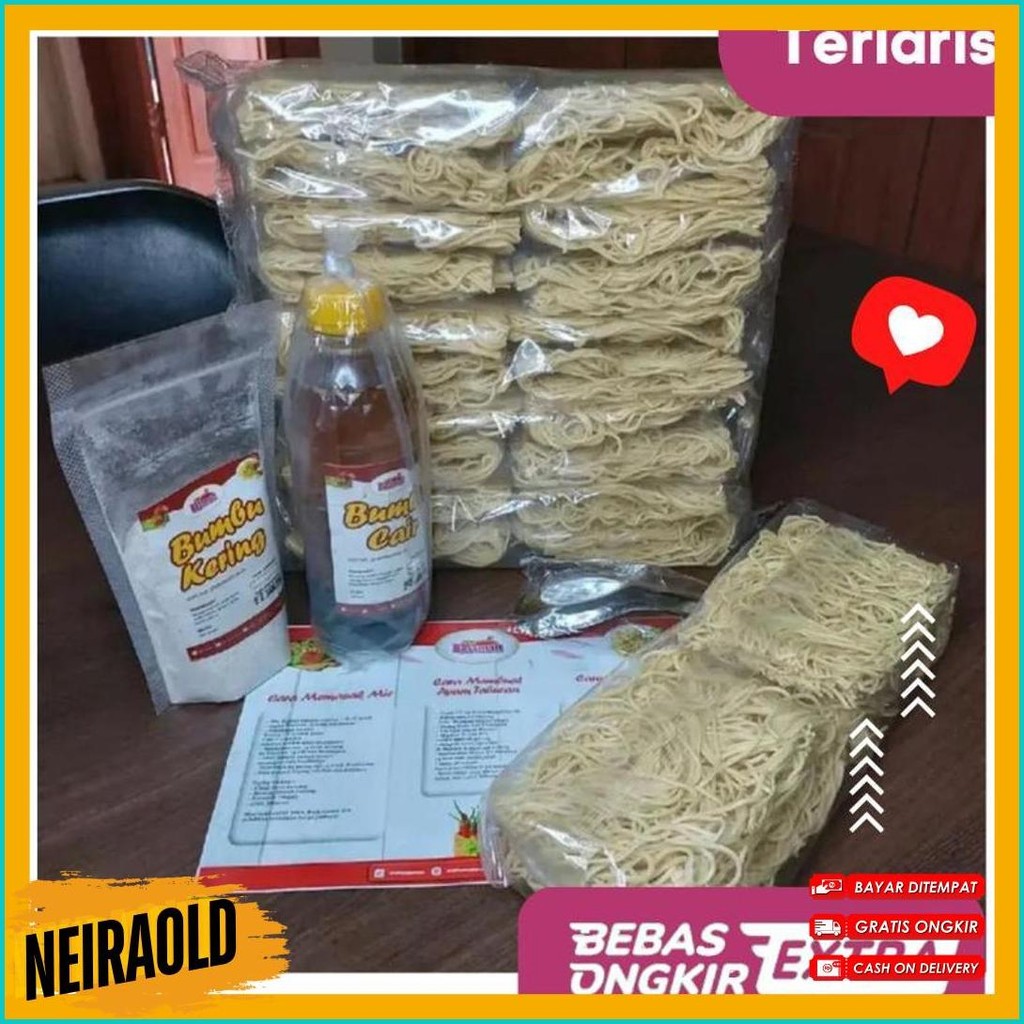 

Paket Bahan Baku Mie Newmind 20 Porsi Ala Mie Gacoan | Wizzmie | Mie Kober Flash Sale! Diskon Hingga 70%