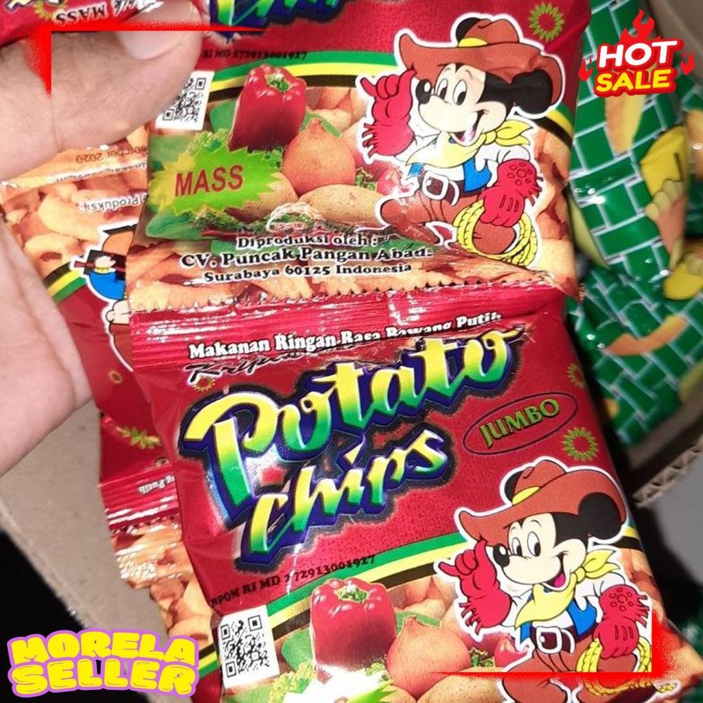 

(1 Dus) Potato Chips/Golden Chips 1 Dus 6 Renceng Flash Sale! Diskon Hingga 70%