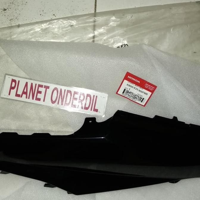 Cover Body Belakang Kiri Beat Fi 2012 2015 Hitam 83600-K25-900FMB Ori