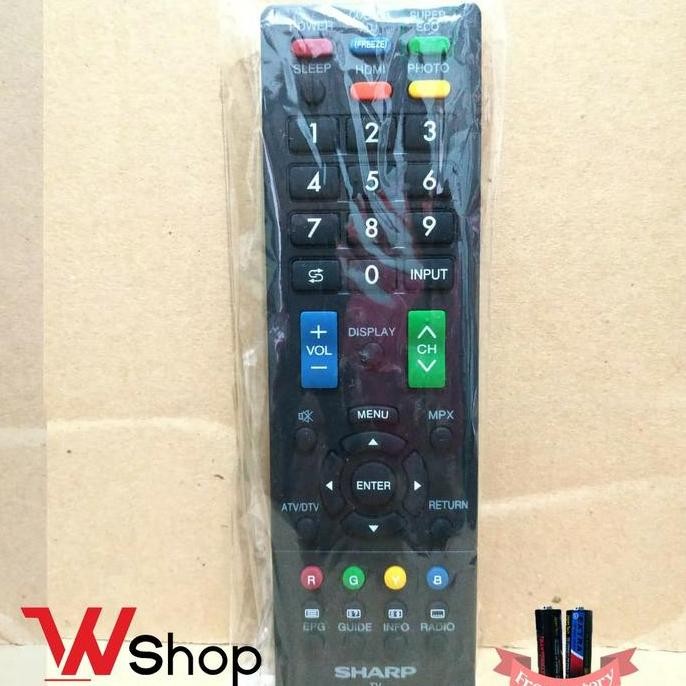 REMOT TV LCD LED SHARP AQUOS HDMI ORIGINAL