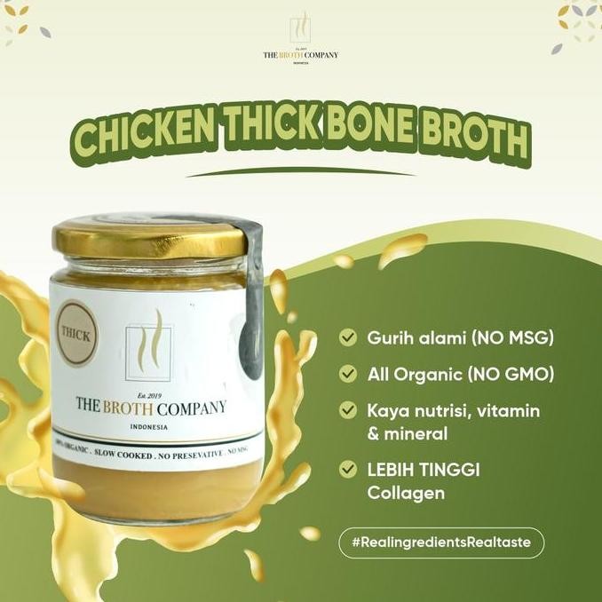 

The Broth Company - Chicken Bone Broth THICK