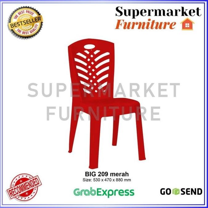 KURSI NAPOLLY 209/KURSI SANDARAN/KURSI PLASTIK NAPOLLY/209