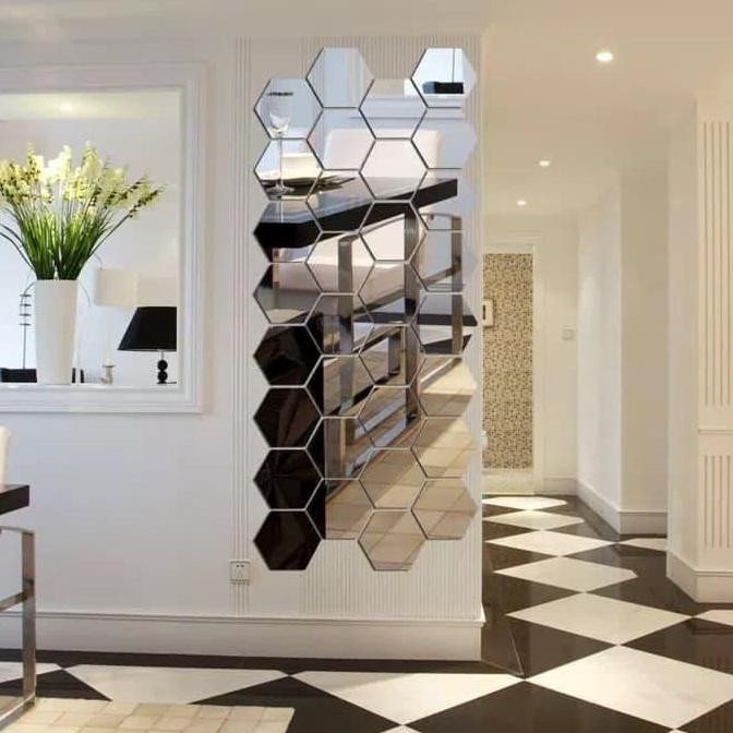 hiasan dinding/cermin hias/kaca dinding/hiasan tembok/wallpaper/kaca