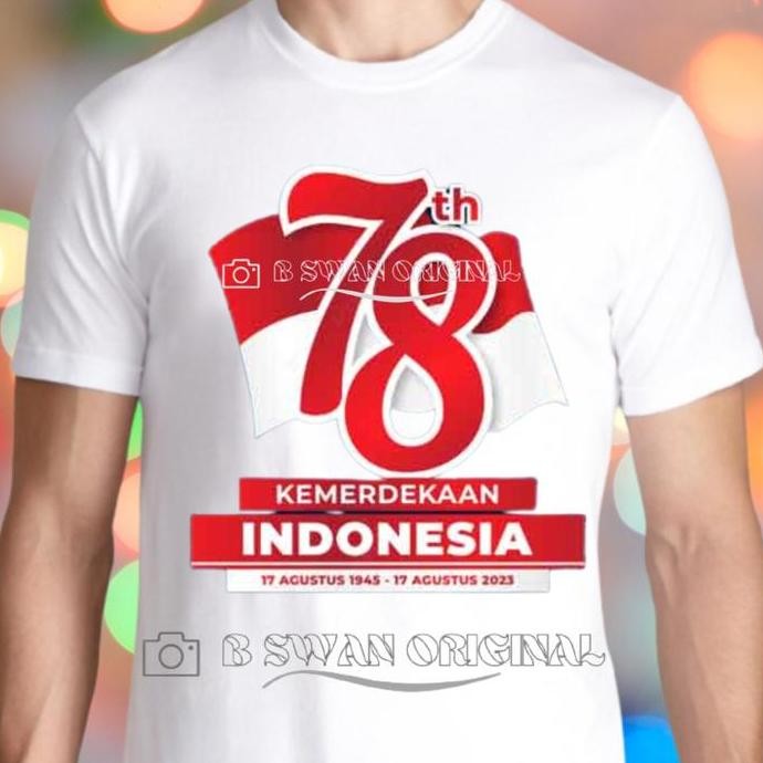 Ready Baju Kaos Pria Wanita Anak Anak Hut Ri Ke 77 Dirgahayu Kemerdekaan Ri