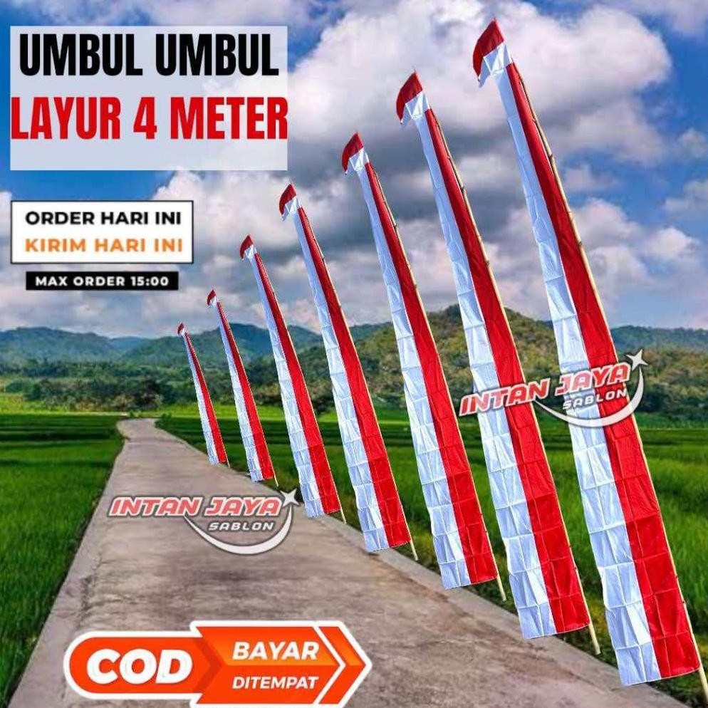 Umbul Umbul Layur Merah Putih