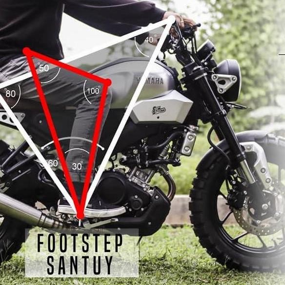 XSR 155 / Bracket Footstep Santuy PNP XSR 155