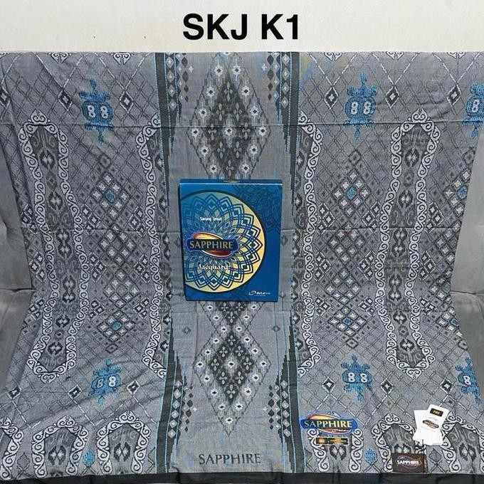 SARUNG SAPPHIRE GOLD JACQUARD SONGKET JSD SKJ AS
