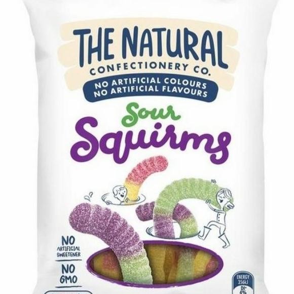 

The Natural Confectionery Sour Squirms 180Gr Permen Jelly