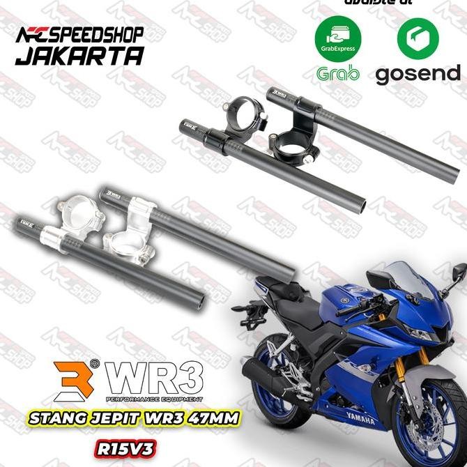 Stang Clip On / Stang Jepit WR3 47mm Yamaha R15V3