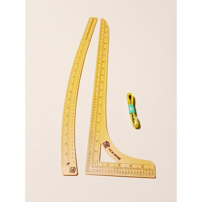 

Penggaris Pola Jahit Isi 3 Jenis Untuk Meteran Warnanya Acak / Penggaris Pola Jahit / Alat Pola Alat Mesin Jahit