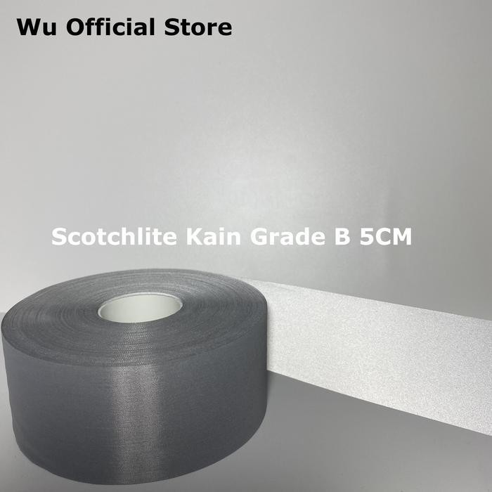 

Scotchlite Skotlet Scotlight Pita Pemantul Cahaya Kain Jahit B 5 Cm