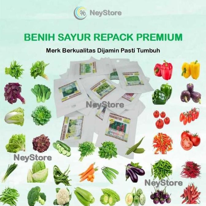 [Expert] Benih Sayur Sayuran Daun Buah Rumahan Lengkap Berkualitas - Benih Sayur