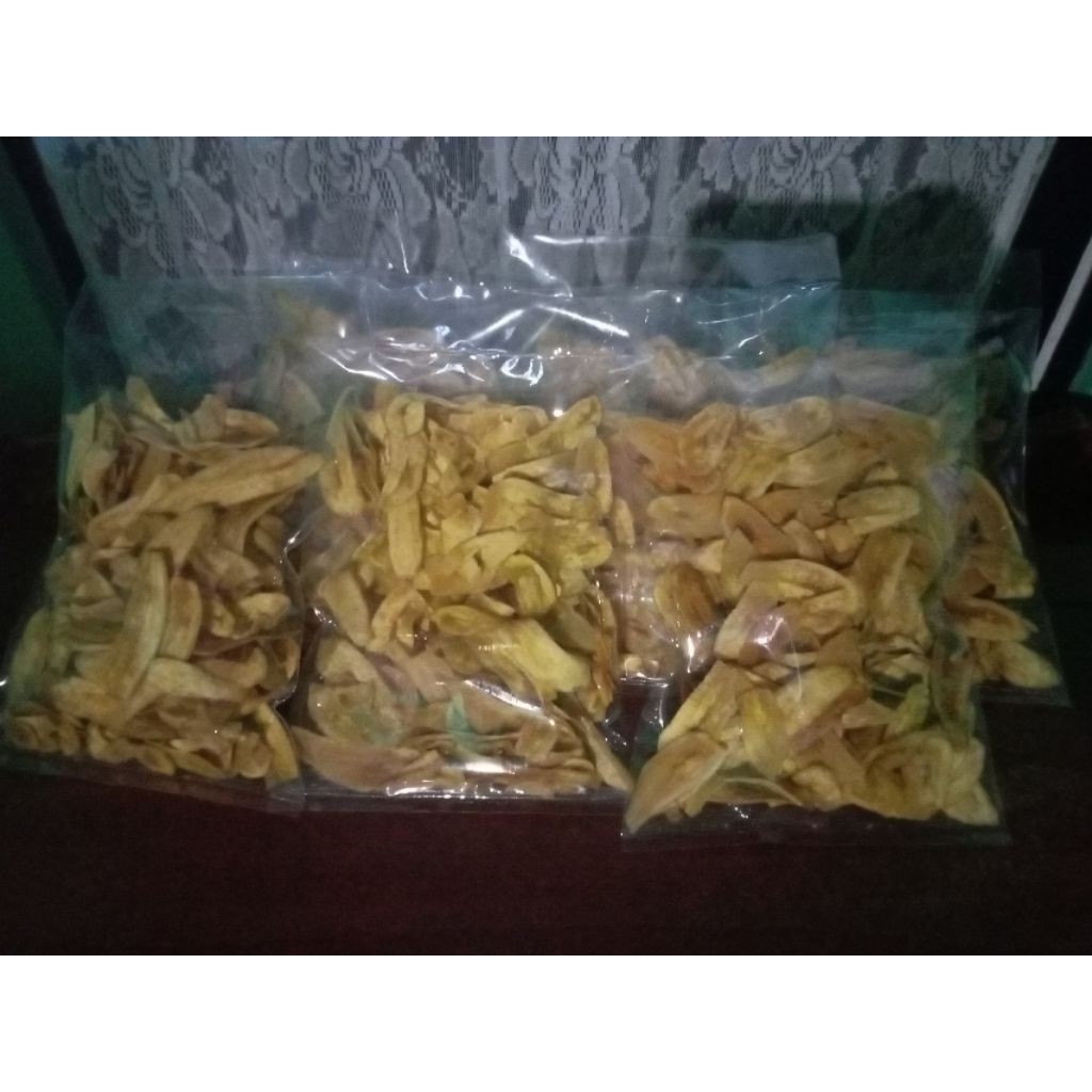 

Keripik Pisang asin gurih 350gram