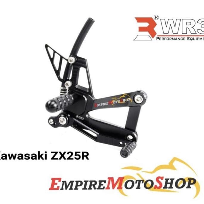 WR3 Footstep ZX25R ZX 25 R ZX 25R Rearset Foot Step Depan