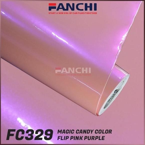 

152cm Sticker FANCHI FC329 Magic Color Flip Pink Pule 152cm /m