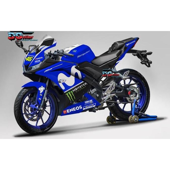Decal Stiker Yamaha R15 V3 Movistar 2018