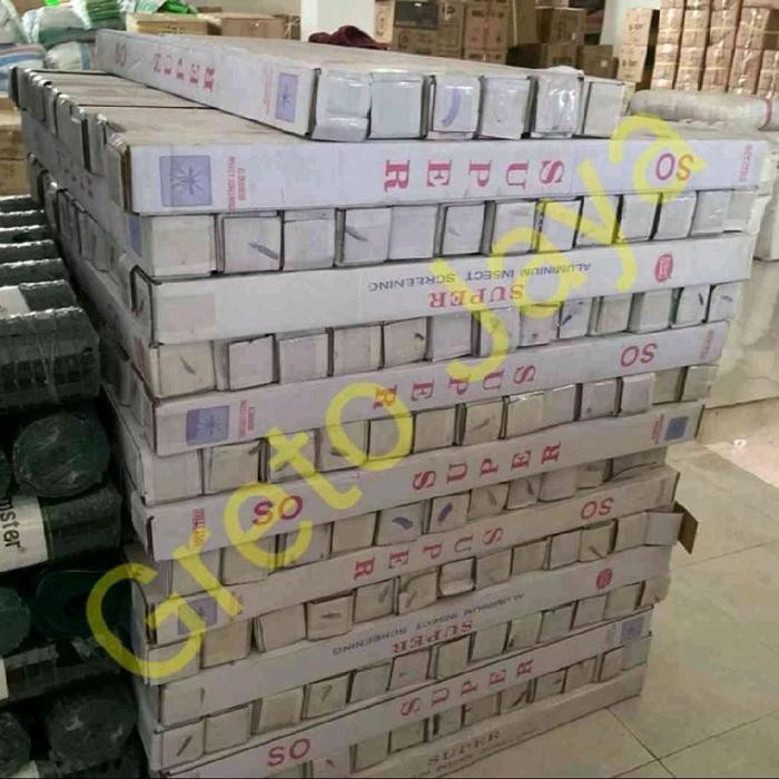 Per Rol Kawat Nyamuk Baja Tebal Mesh Kasa Parabola Alumunium Almunium Parabola Hitam Coklat Putih Pi