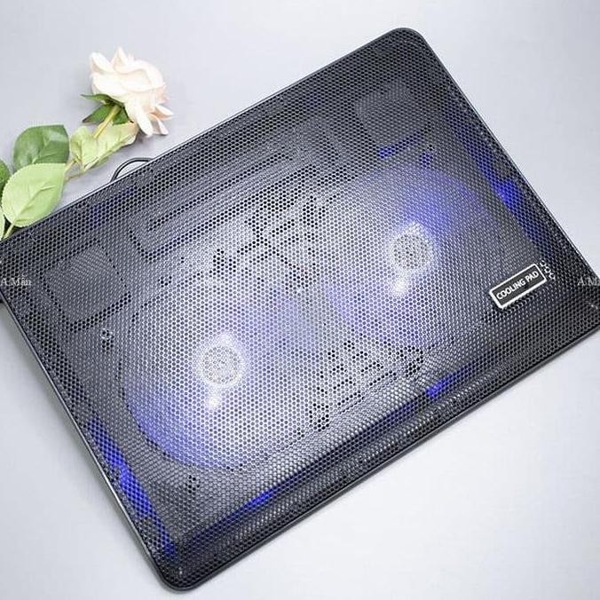 TERBARU - Kipas laptop Besi - Cooling pad Notebook Netbook - Cooler Fan Laptop