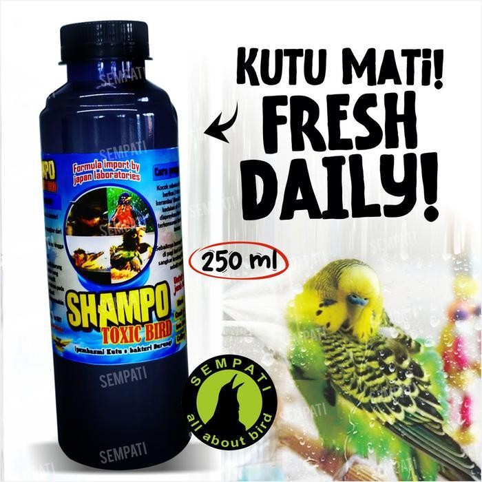 IS SEMPATI Shampoo Burung Shampo Bird Sampo Mandi Burung Murai Lovebird Kacer Kenari Cucak Ciblek Sa