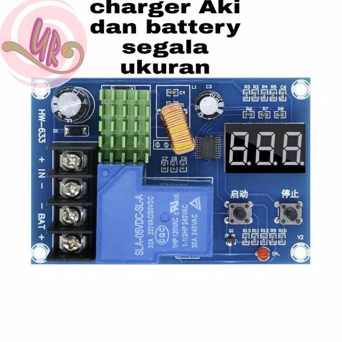 Modul Charger Aki Accu Segala Ukuran 12V 24V 48V