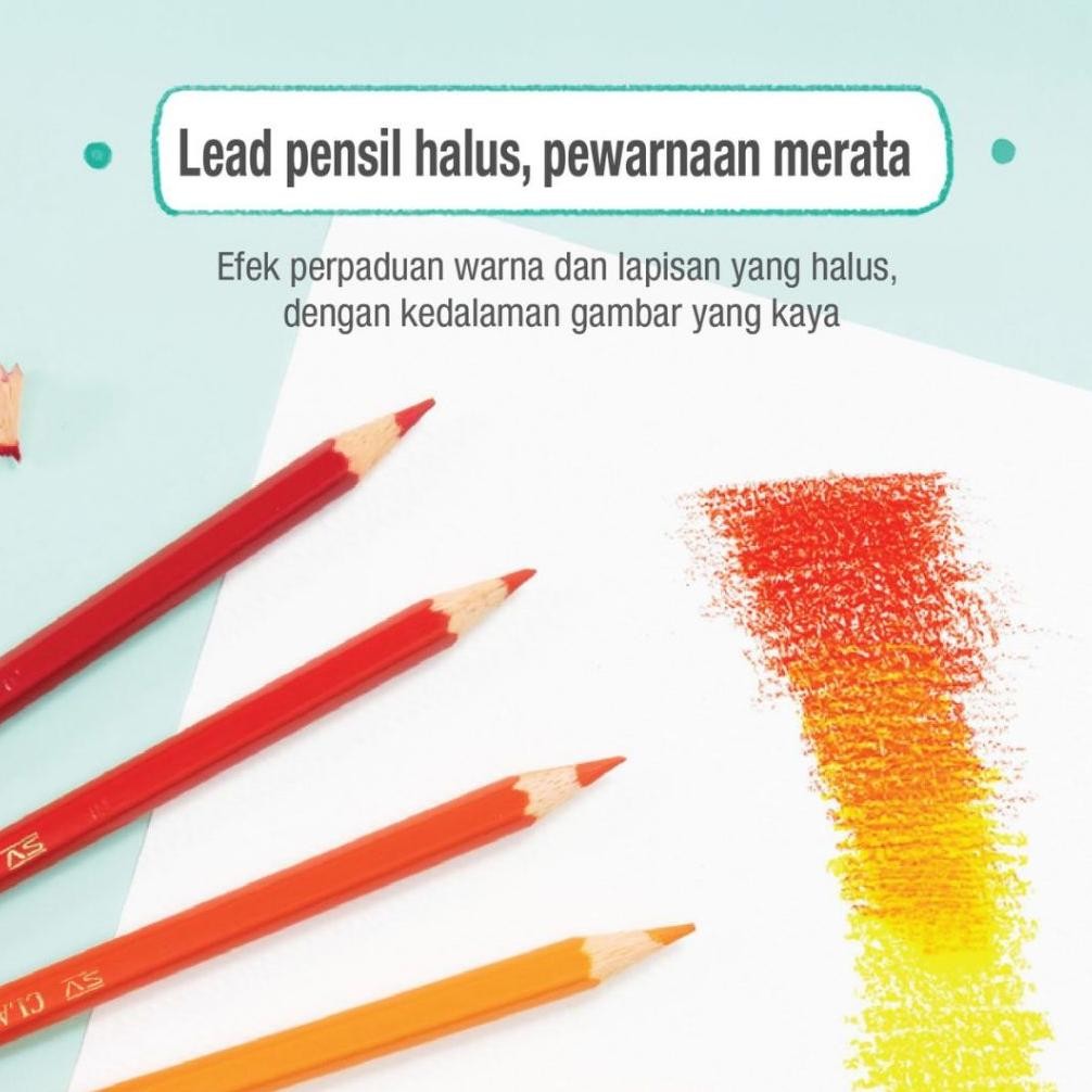 

Terlaris Faber-Castell Pensil Warna Color Pencils Classic Color At-113