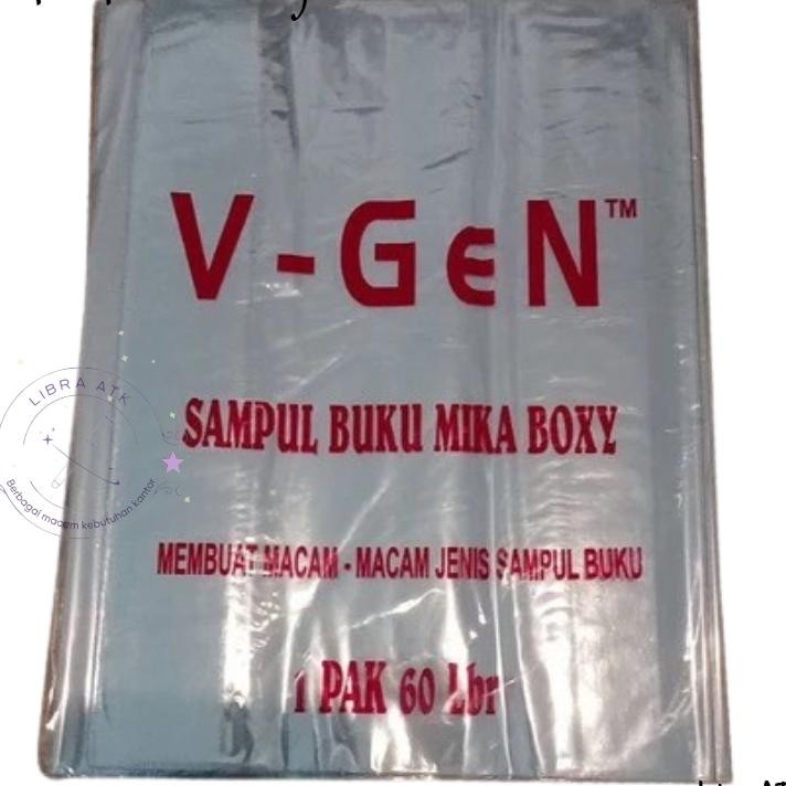 

Sampul Buku Plastik Mika Arto 60Pcs