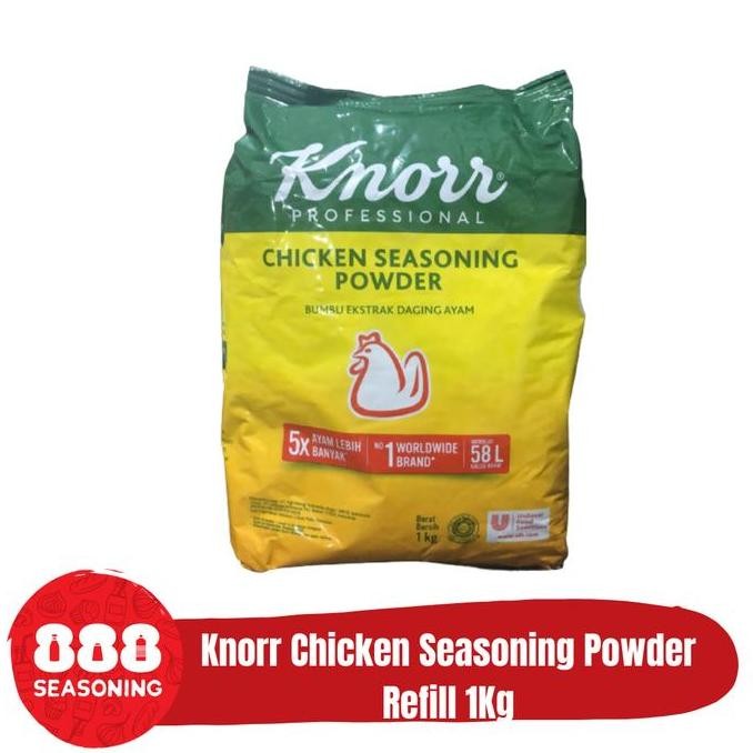 

KNORR CHICKEN SEASONING POWDER REFILL 1000gr / 1kg