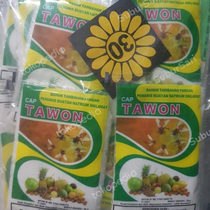 

Sari manis cap Tawon sachet kemasan 20 x 20 Gr
