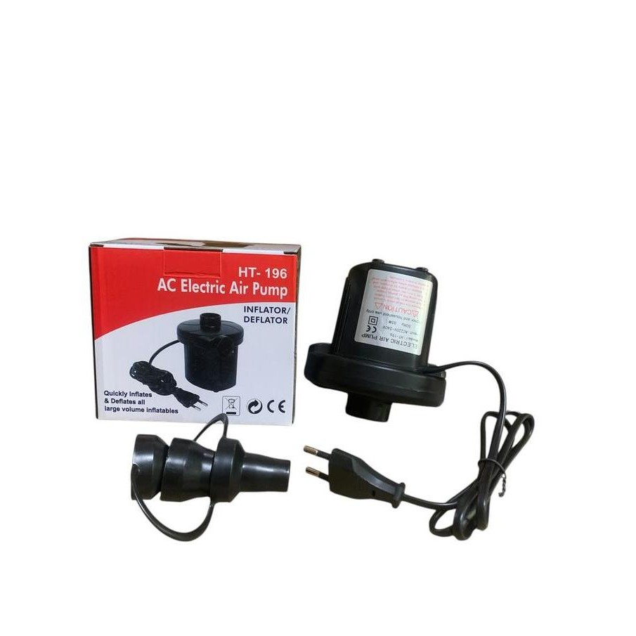 Original Pompa Vacuum Elektrik Kasur Angin Kolam Renang Ban Pelampung Portable Air Pump