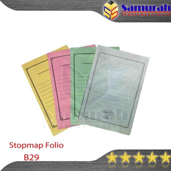 

Original Stopmap Folio Kertas Dokumen F4 23x36 cm Murah