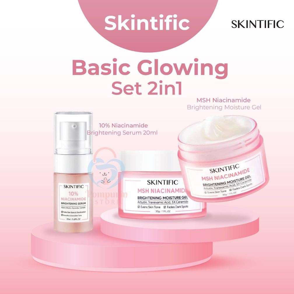 Bisa Cod Skintific Bundling 2Pcs / Skintific Paket Skincare 2In1 - Skintific Skincare Paket Series A