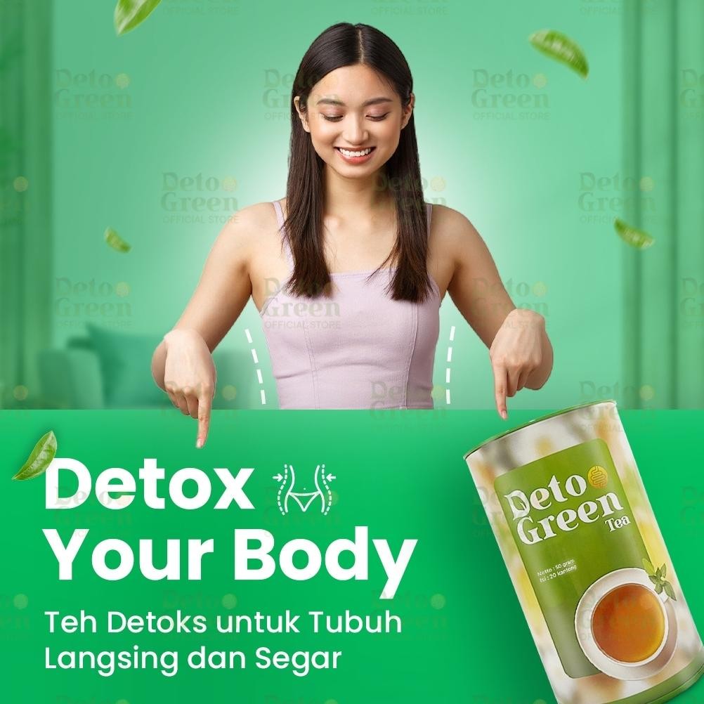 

SALE! DETOGREEN TEH ORGANIK DETOX 50GR - MINUMAN SEHAT PEMBERSIH RACUN