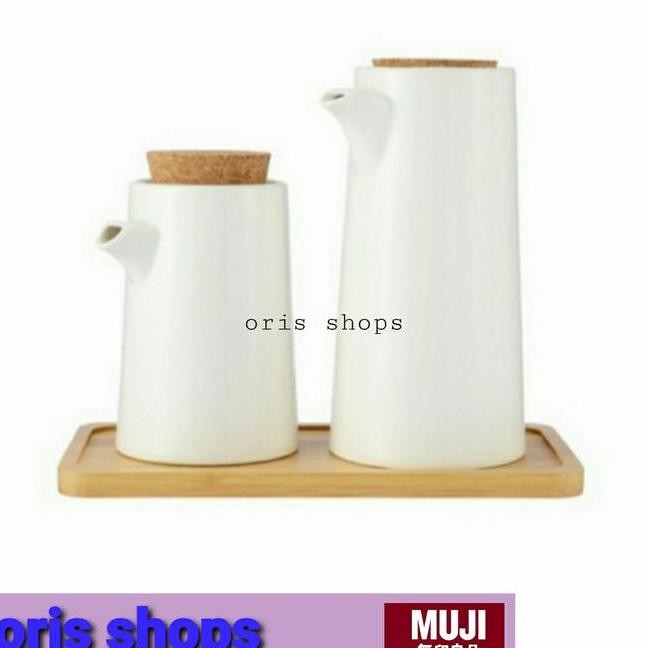 

Iua Ceramic Soy Sauce Vinegar Bottle Set Of 2Pcs Tempat Saus
