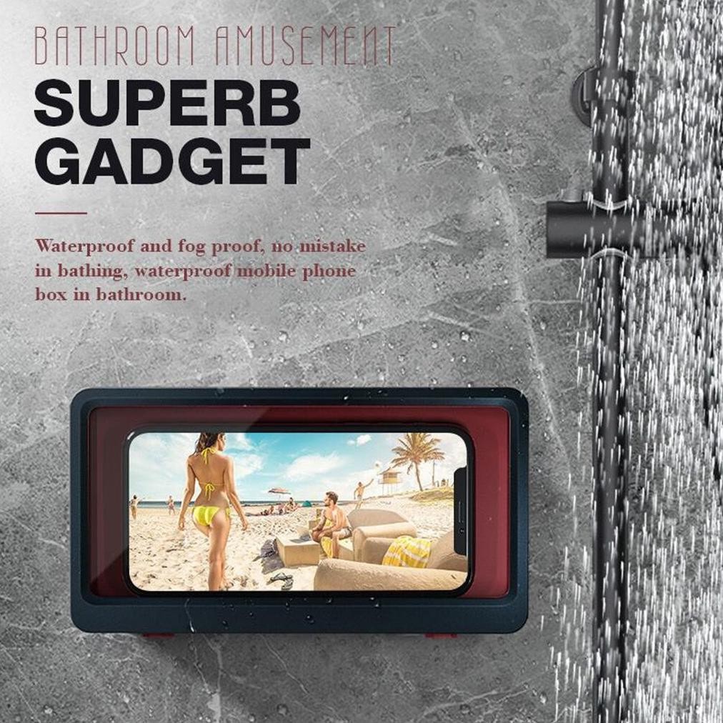 Sale Ponsel Case Dapur Kamar Mandi Rak Ponsel Case Asesoris Kamar Mandi Tempel Ank-48