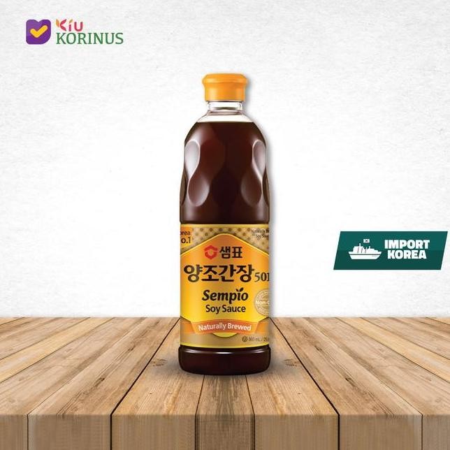 

K Sempio Kecap Asin Naturally Brewed Soy Sauce 501 Kecap Asin Korea Ml